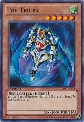 The Tricky - LCYW-EN043 - Common 1st Edition Legendary Collection 3: Yugi&#39;s World 1st Edition Singles