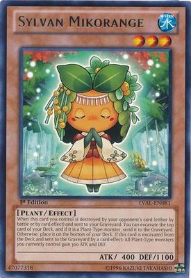 Sylvan Mikorange - LVAL-EN081 - Rare 1st Edition Legacy of the Valiant 1st Edition Singles