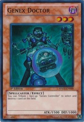 Genex Doctor - HA02-EN009 - Super Rare 1st Edition Hidden Arsenal 2 [HA02] 1st Edition Singles (espanol)