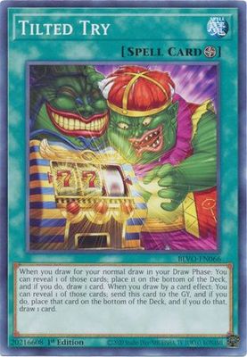 Tilted Try - BLVO-EN066 - Common 1st Edition Blazing Vortex 1st Edition Singles (espanol)