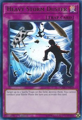 Heavy Storm Duster - DUDE-EN050 - Ultra Rare 1st Edition Duel Devastator 1st Edition Singles