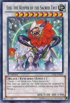 Leo, the Keeper of the Sacred Tree - LVAL-EN058 - Rare 1st Edition Legacy of the Valiant 1st Edition Singles