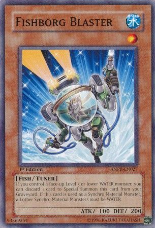 Fishborg Blaster - ANPR-EN027 - Common 1st Edition Ancient Prophecy [ANPR] 1st Edition Singles