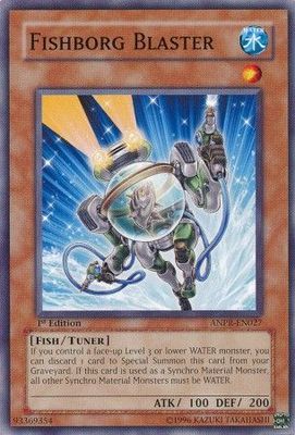 Fishborg Blaster - ANPR-EN027 - Common 1st Edition Ancient Prophecy [ANPR] 1st Edition Singles