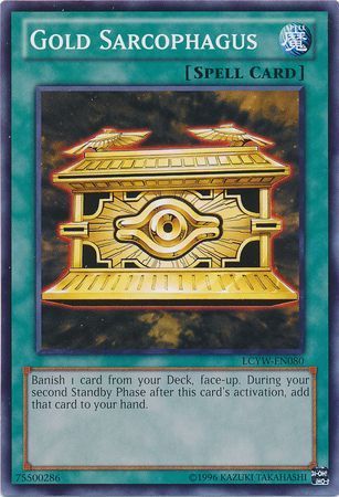 Gold Sarcophagus - LCYW-EN080 - Common Unlimited Legendary Collection 3: Yugi&#39;s World Unlimited Singles (espanol)