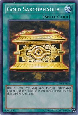 Gold Sarcophagus - LCYW-EN080 - Common Unlimited Legendary Collection 3: Yugi&#39;s World Unlimited Singles (espanol)