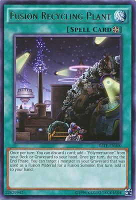 Fusion Recycling Plant - RATE-EN000 - Rare Unlimited Raging Tempest Unlimited Singles (espanol)