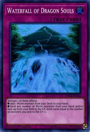 Waterfall of Dragon Souls - MP18-EN024 - Super Rare 1st Edition 2018 Mega-Tins Singles (espanol)