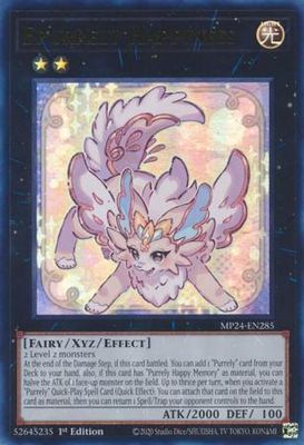 Epurrely Happiness - MP24-EN285 - Ultra Rare 1st Edition Mega Tin 2024 Dueling Mirrors Singles