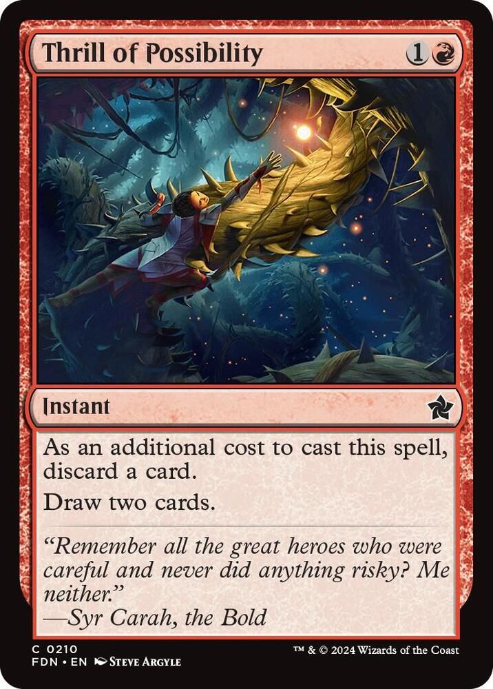 Thrill of Possibility - Foundations (Foil) Foundations 0210