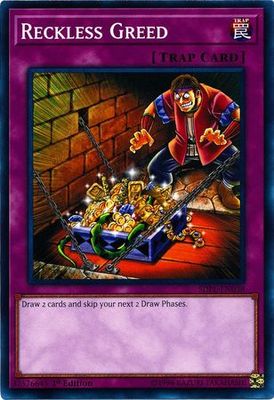 Reckless Greed - SDPL-EN038 - Common 1st Edition Structure Deck: Powercode Link 1st Edition Singles