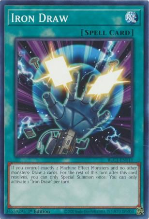 Iron Draw - BLC1-EN111 - Common 1st Edition Battles of Legend: Chapter 1 1st Edition Singles