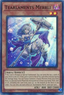 Tearlaments Merrli - OP21-EN005 - Super Rare OTS Tournament Pack 21 (OP21)  (espanol)
