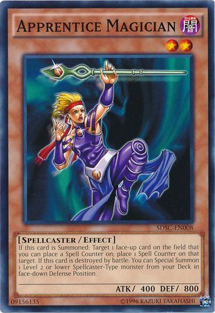 Apprentice Magician - SDSC-EN008 - Common Unlimited Structure Deck: Spellcaster&#39;s Command Unlimited Singles