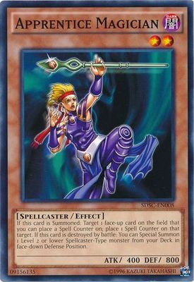 Apprentice Magician - SDSC-EN008 - Common Unlimited Structure Deck: Spellcaster&#39;s Command Unlimited Singles