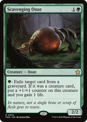 Scavenging Ooze - Foundations (Foil) Foundations