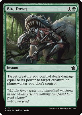 Bite Down - Foundations (Foil) Foundations