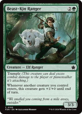 Beast-Kin Ranger - Foundations (FOIL) Foundations