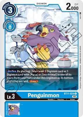 GA Penguinmon - Dimensional Phase (BT11) Dimensional Phase