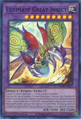 Ultimate Great Insect - PHHY-EN035 - Super Rare 1st Edition Photon Hypernova 1st Edition Singles (espanol)