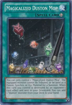 Magicalized Duston Mop - SHSP-EN069 - Common Unlimited Shadow Specters Unlimited Singles