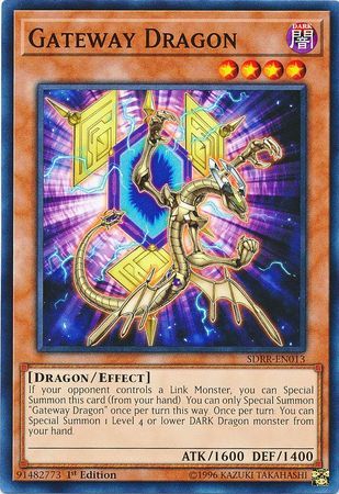 Gateway Dragon - SDRR-EN013 - Common 1st Edition Rokket Revolt Singles (espanol)