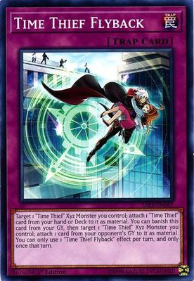 Time Thief Flyback - SAST-EN087 - Common 1st Edition Savage Strike 1st Edition Singles (espanol)
