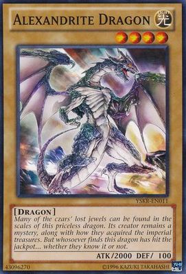 Alexandrite Dragon - YSKR-EN011 - Common Unlimited Starter Deck: Kaiba Reloaded Unlimited Singles