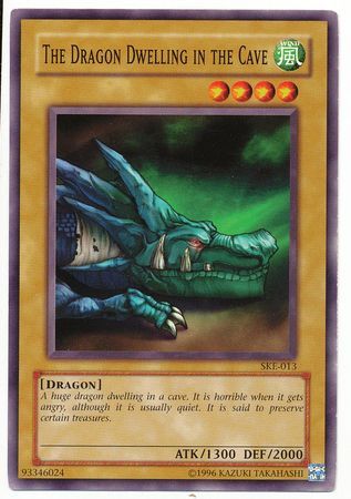 The Dragon Dwelling in the Cave - SKE-013 - Common Unlimited Starter Deck: Kaiba Evolution [SKE] Unlimited Singles