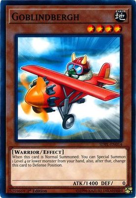 Goblindbergh - SDPL-EN014 - Common 1st Edition Structure Deck: Powercode Link 1st Edition Singles (espanol)