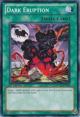 Dark Eruption - SDGU-EN030 - Common 1st Edition Structure Deck: Gates of the Underworld 1st Edition Singles