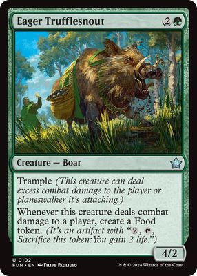Eager Trufflesnout - Foundations (foil) Foundations