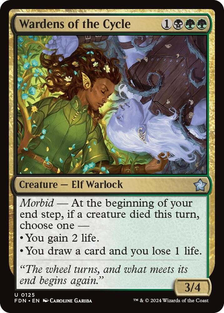 Wardens of the Cycle - Foundations (Foil) Foundations 0125