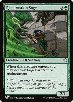 Reclamation Sage - Foundations (FDN) Foundations 0231