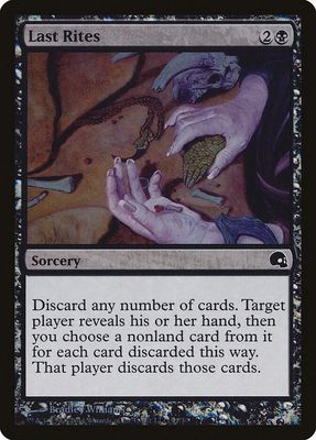 Last Rites 21/30 - Premium Deck Series: Graveborn (Foil) Premium Deck Series: Graveborn