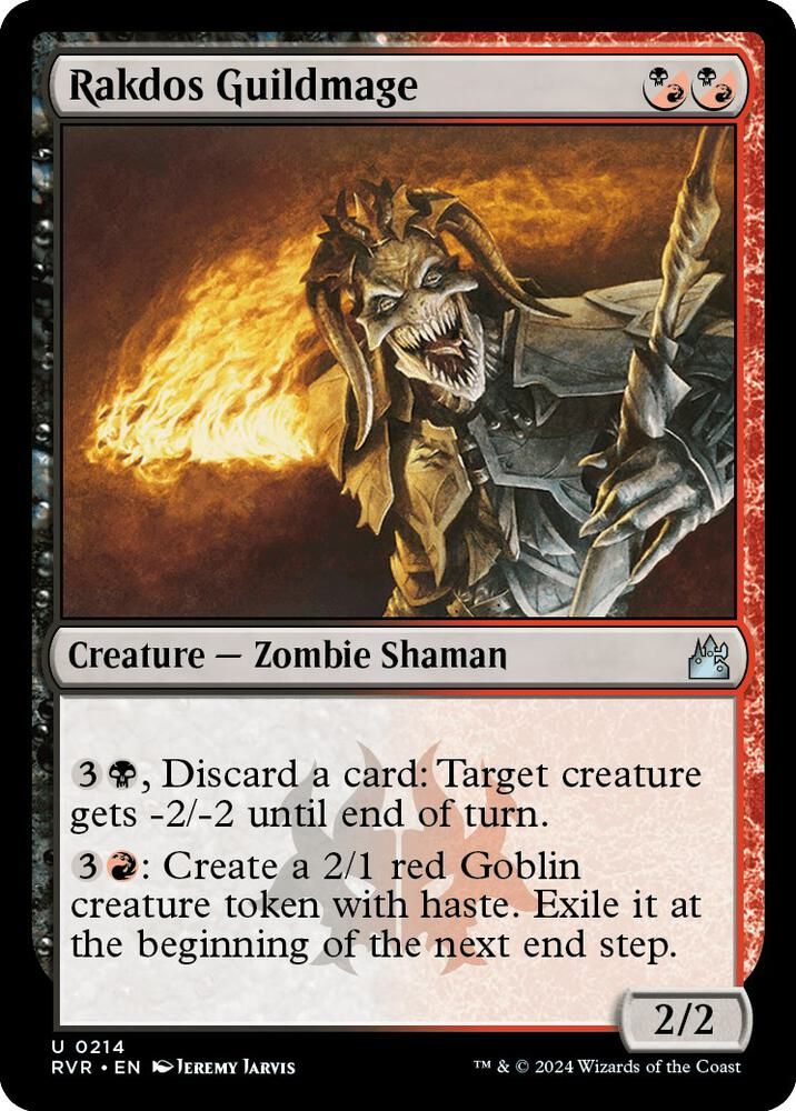 Rakdos Guildmage - Ravnica Remastered (RVR) Ravnica Remastered