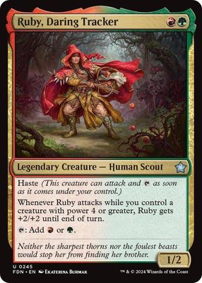 Ruby, Daring Tracker - Foundations (FDN) Foundations