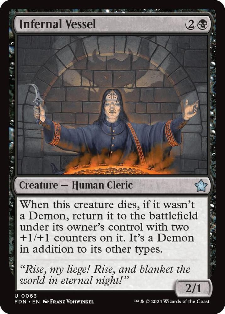 Infernal Vessel - Foundations Foundations (Español)