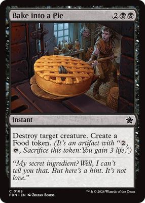 Bake into a Pie - Foundations (Foil) Foundations