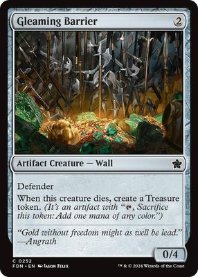 Gleaming Barrier - Foundations (Foil) Foundations