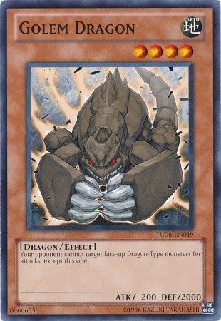 Golem Dragon - TU06-EN019 - Common Unlimited Turbo Pack 6 TU06 (espanol)