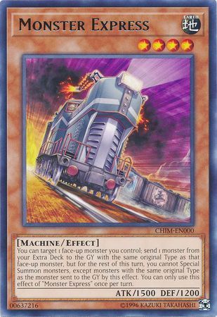 Monster Express - CHIM-EN000 - Rare Unlimited Chaos Impact Unlimited Singles