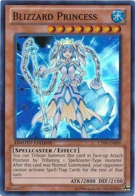Blizzard Princess - CT09-EN009 - Super Rare Yu-Gi-Oh! Promo Cards