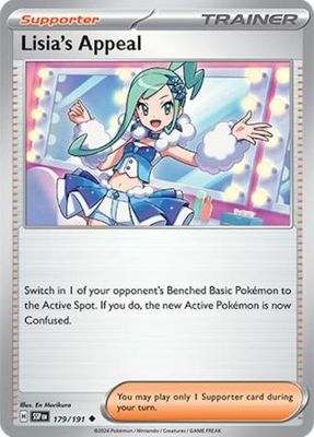 Lisia&#39;s Appeal - 179/191 - Uncommon Scarlet &amp; Violet: Surging Sparks Singles