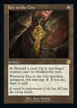 Key to the City 27 - Retro Frame Retro Artifact Singles
