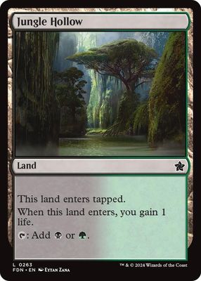 Jungle Hollow 0263 - Foundations (FOIL)