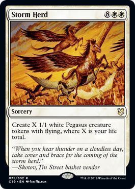 Storm Herd 075/302 Commander 2019 Singles