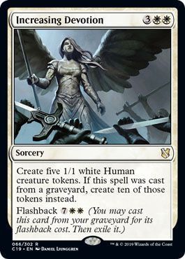 Increasing Devotion 066/302 Commander 2019 Singles