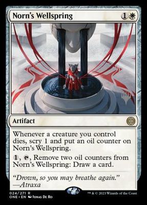 Norn&#39;s Wellspring 024/271 - Silver Stamped Phyrexia All Will Be One Promos
