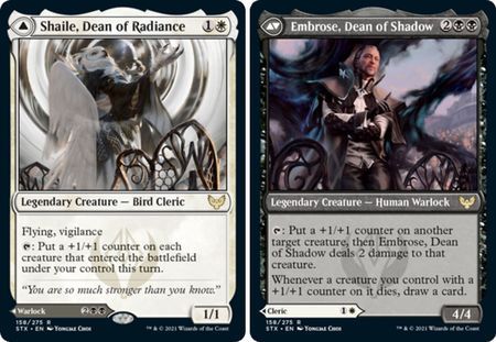 Shaile, Dean of Radiance // Embrose, Dean of Shadow 158/275 Strixhaven: School of Mages Singles